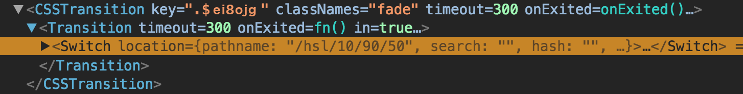 Detailed CSS transition component 2
